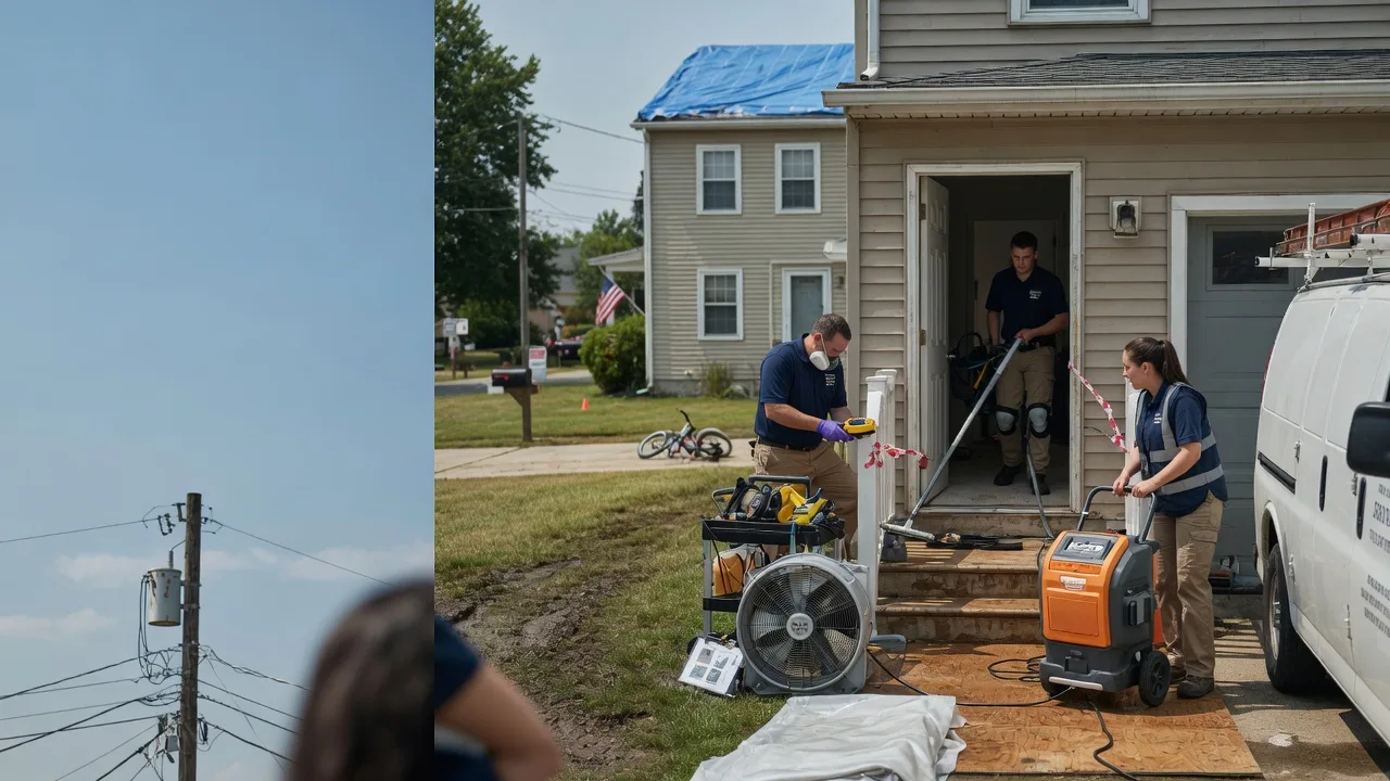 Water Damage Repair in Botkins, OH near me